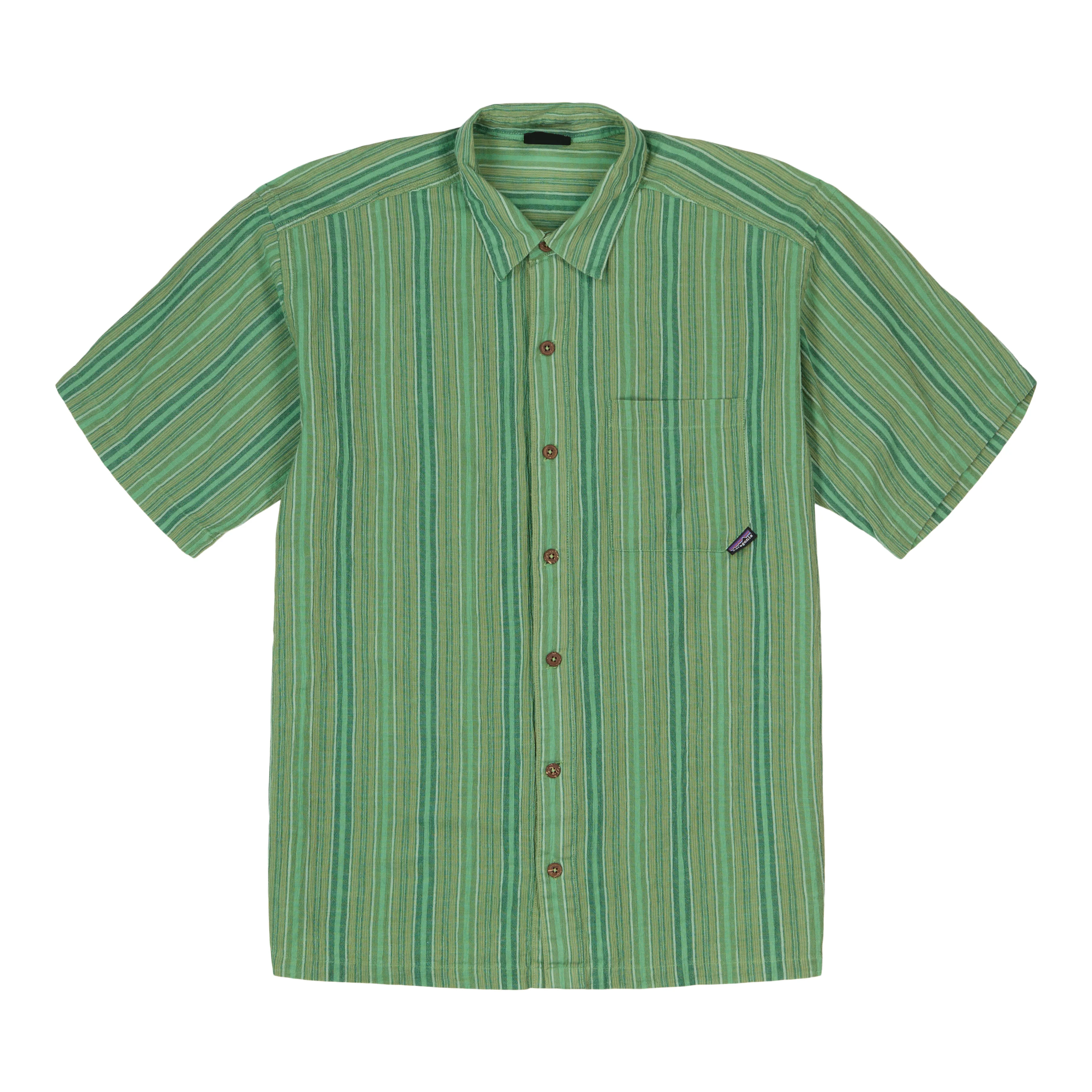 M's Short-Sleeved A/C Yarn Dye Shirt