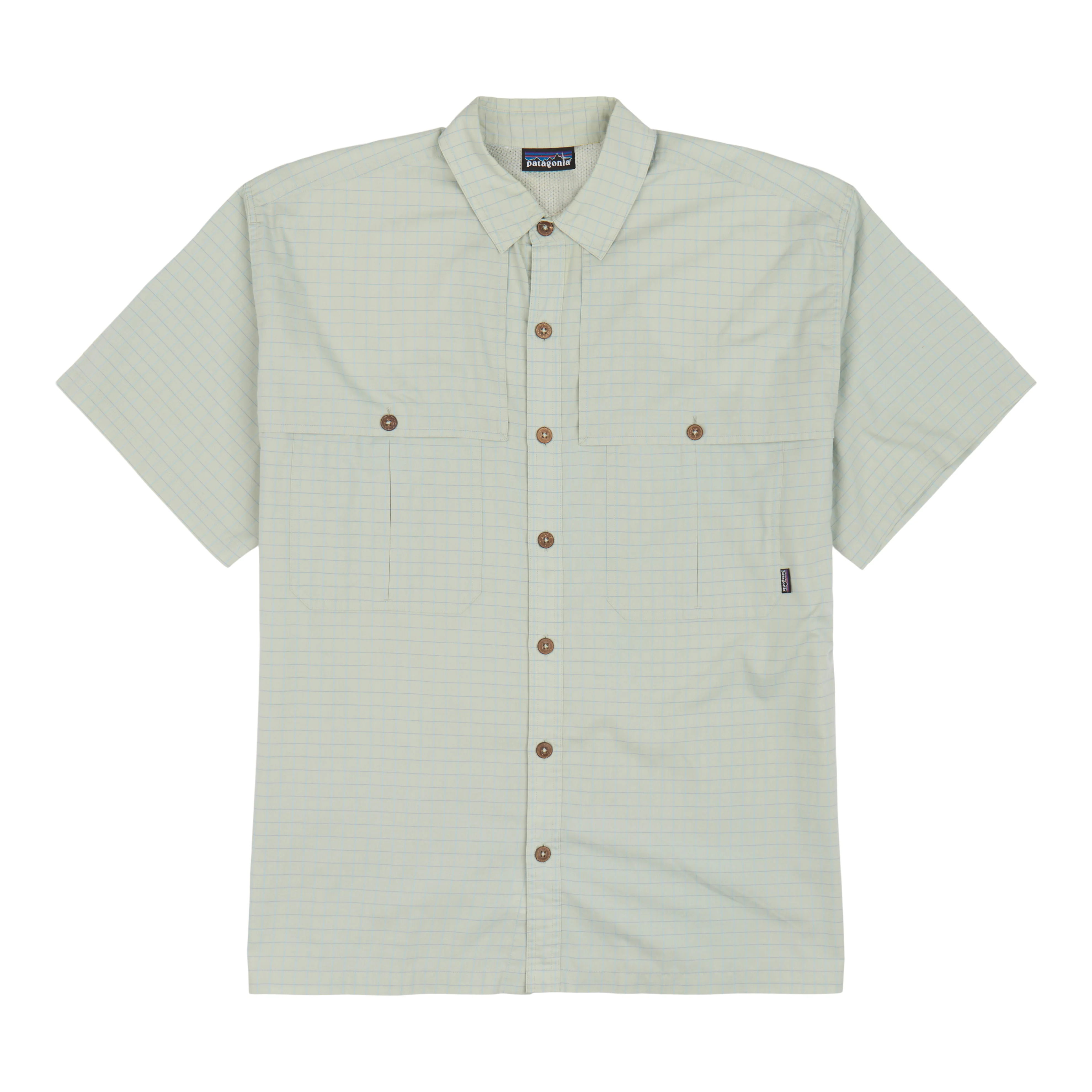 M's Short-Sleeved Tropical Flats Shirt