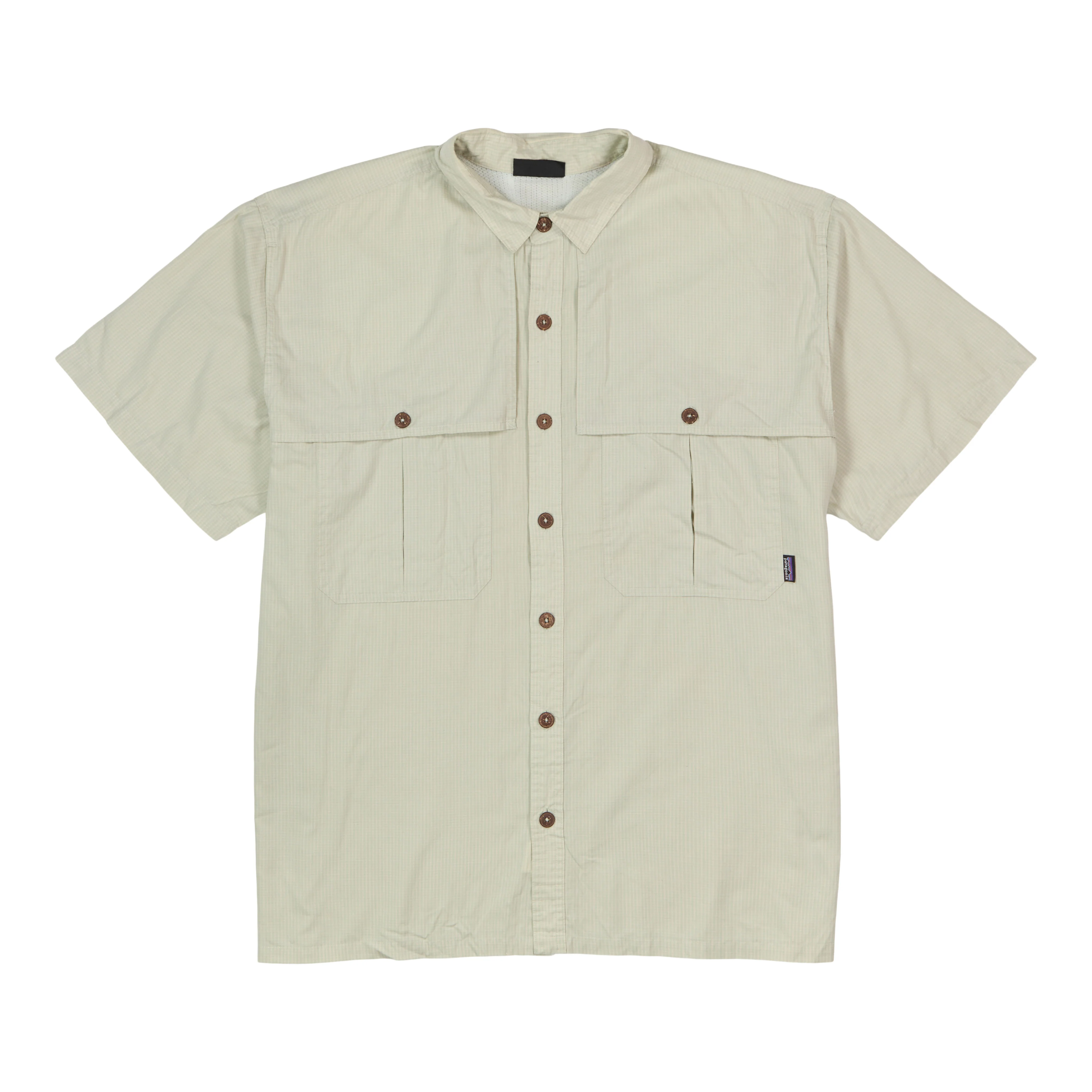 M's Short-Sleeved Tropical Flats Shirt