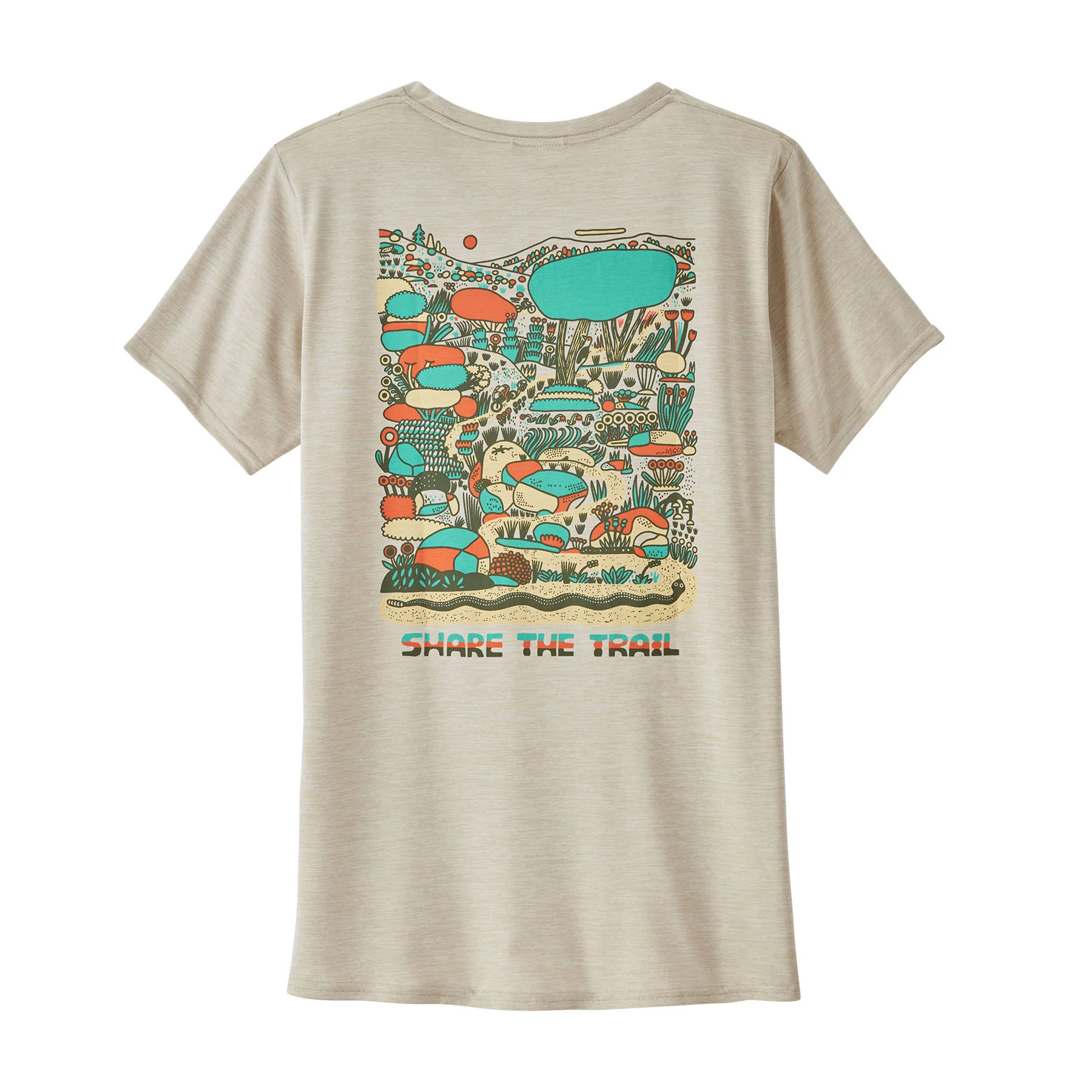 Women's Capilene® Cool Daily Graphic Shirt - Lands