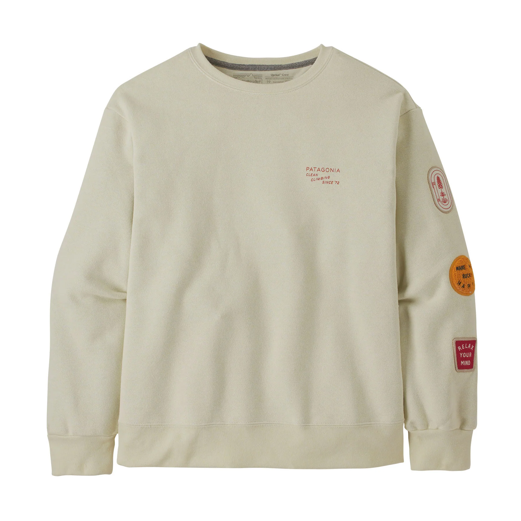 Women's Clean Climb Badges Uprisal Crew Sweatshirt