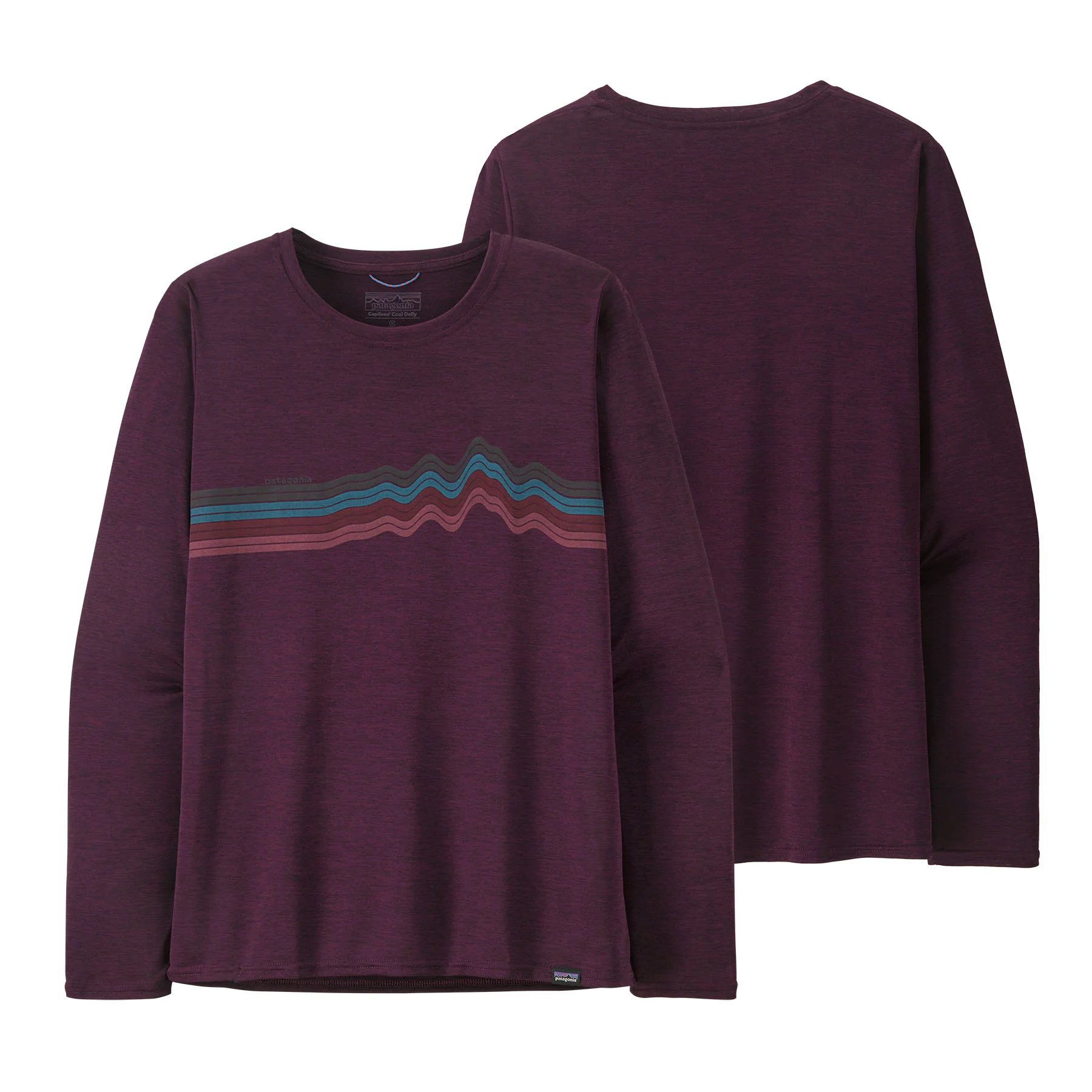 Women's Long-Sleeved Capilene® Cool Daily Graphic Shirt