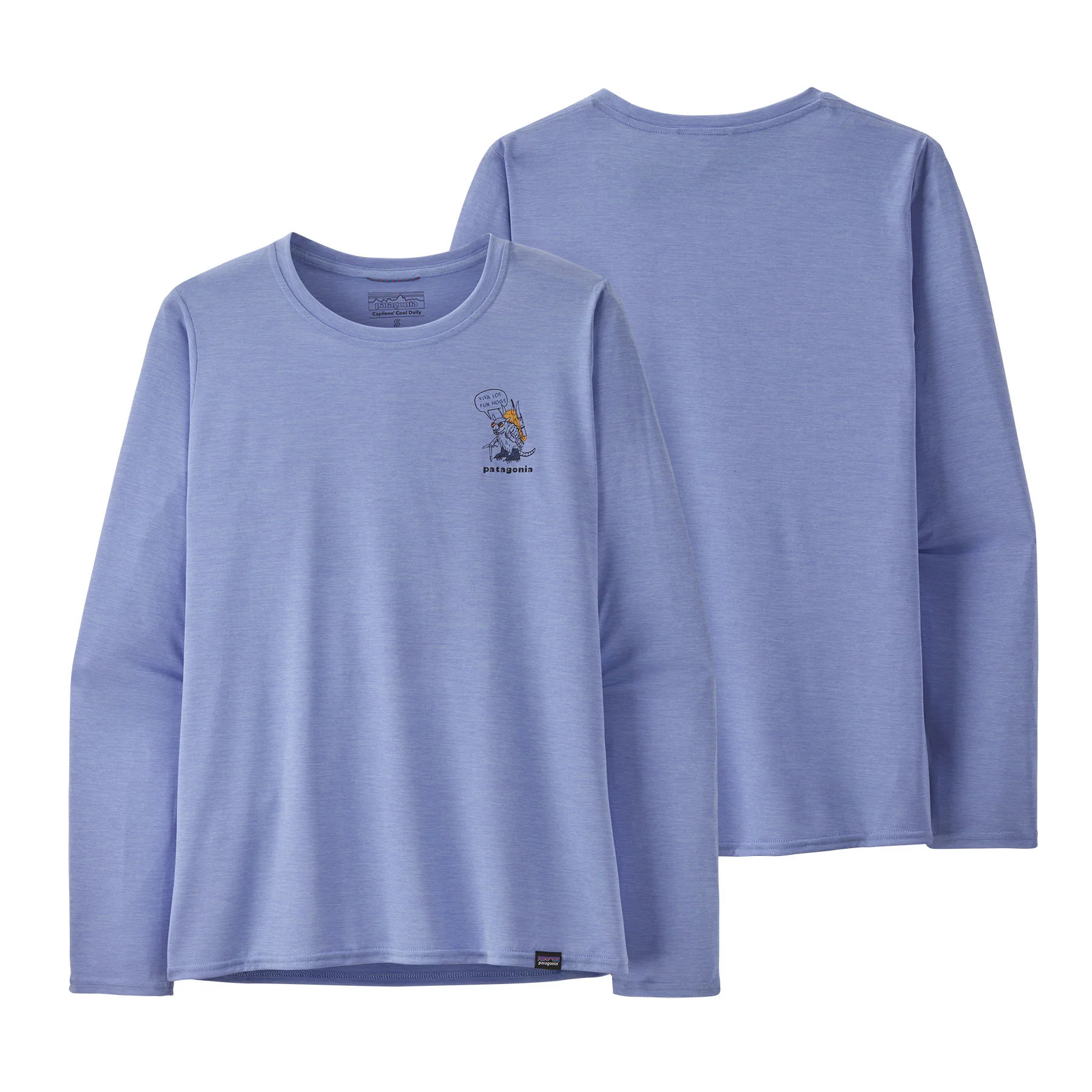 Women's Long-Sleeved Capilene® Cool Daily Graphic Shirt - Lands