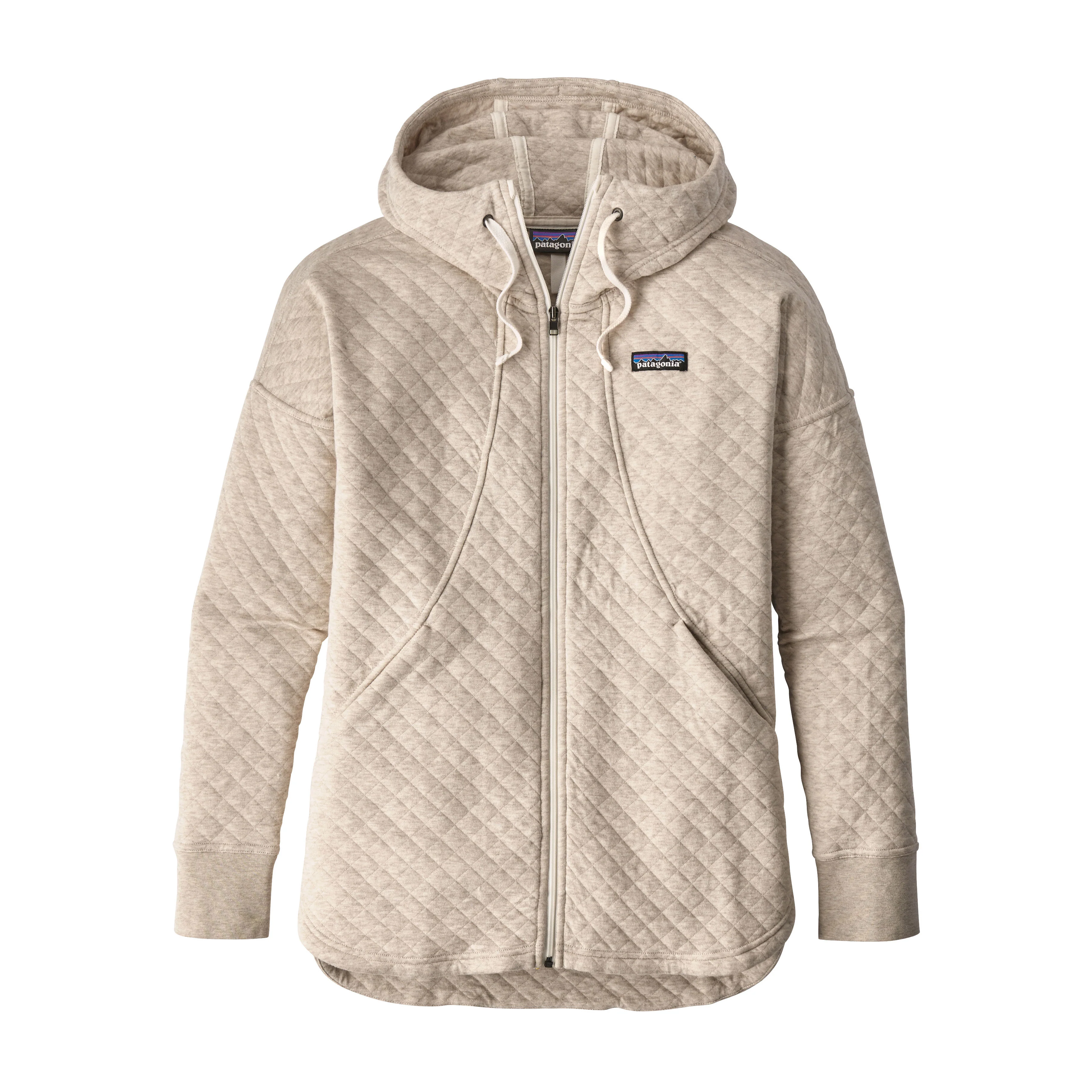 Women's Organic Cotton Quilt Hoody