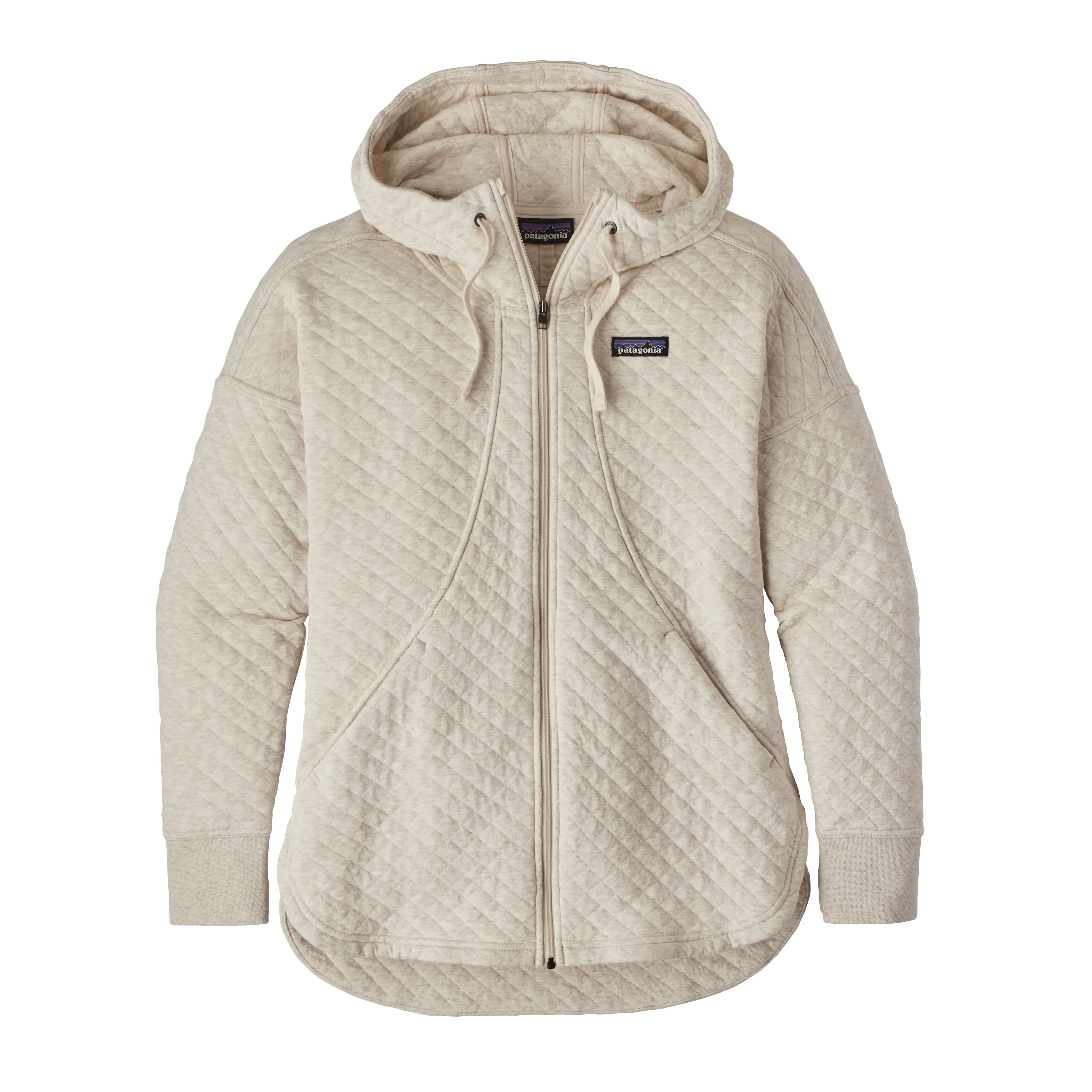 Women's Organic Cotton Quilt Hoody