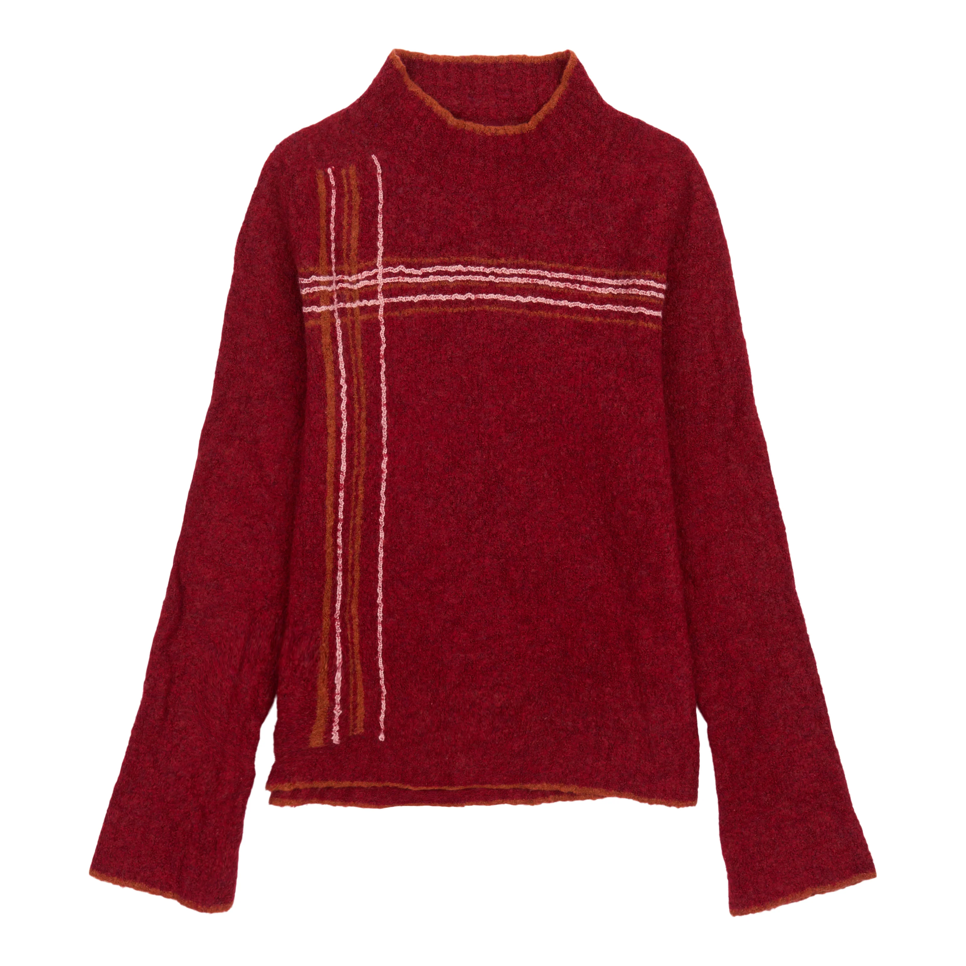 W's Boucle Mock