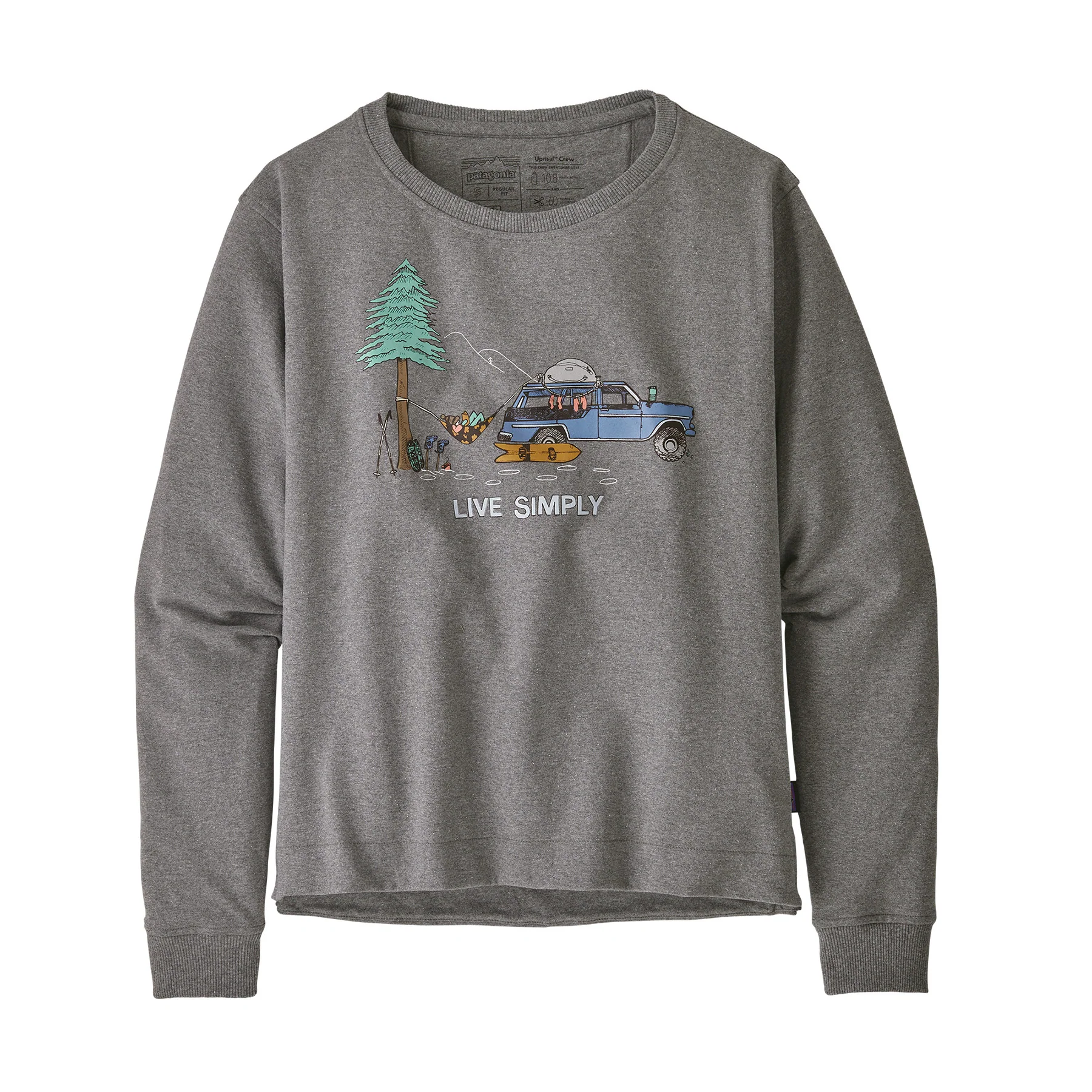W's Live Simply® Lounger Uprisal Crew Sweatshirt