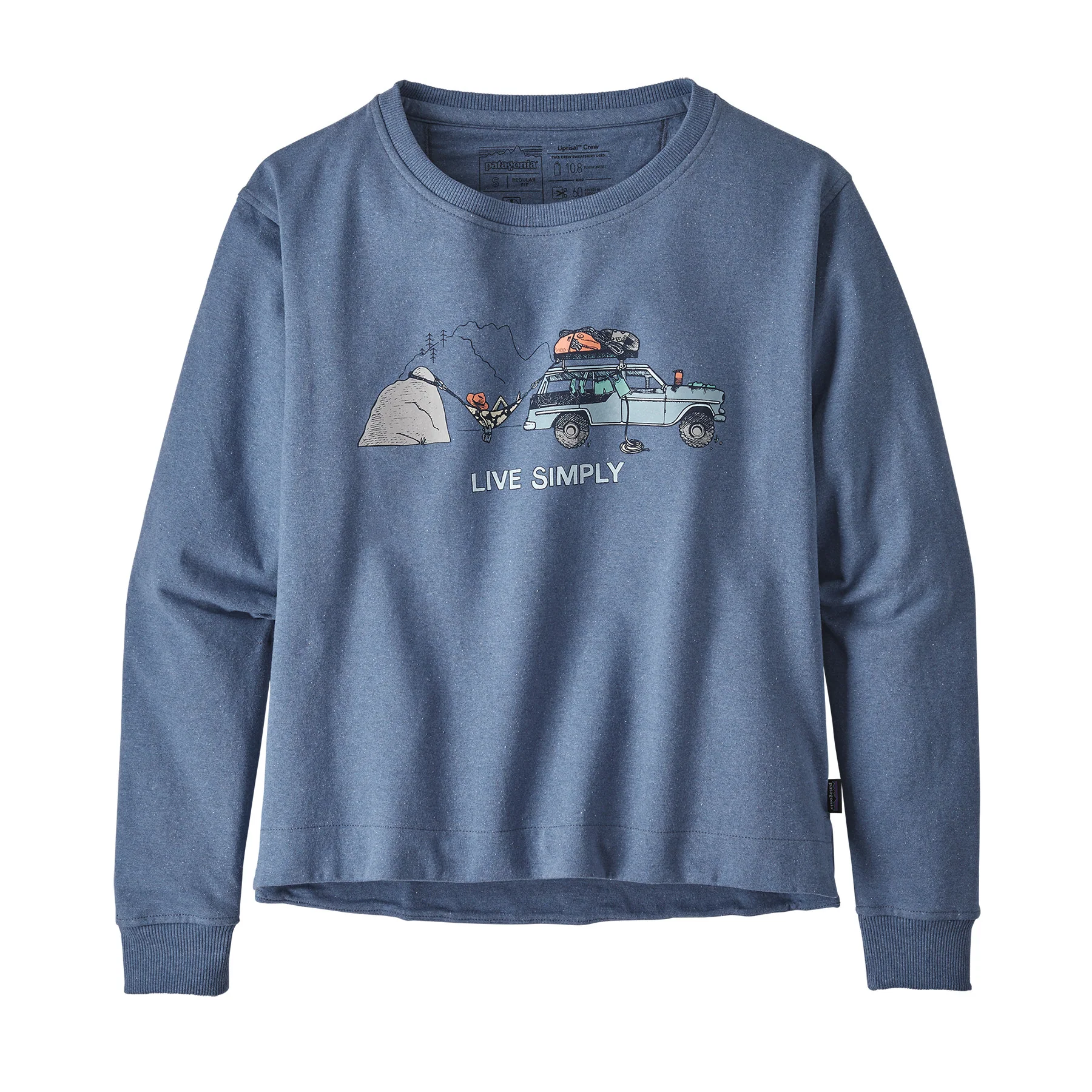 W's Live Simply® Lounger Uprisal Crew Sweatshirt