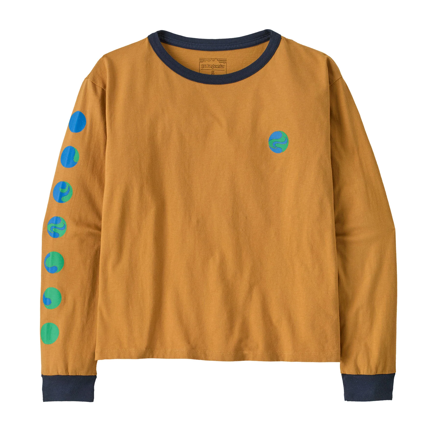 W's L/S Earth Flow Easy Cut Organic T-Shirt